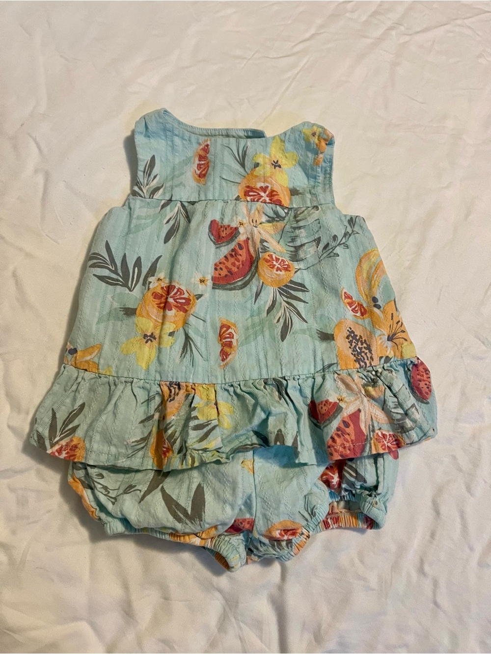 Baby Girls' Fruit-Print Ruffle 2-piece